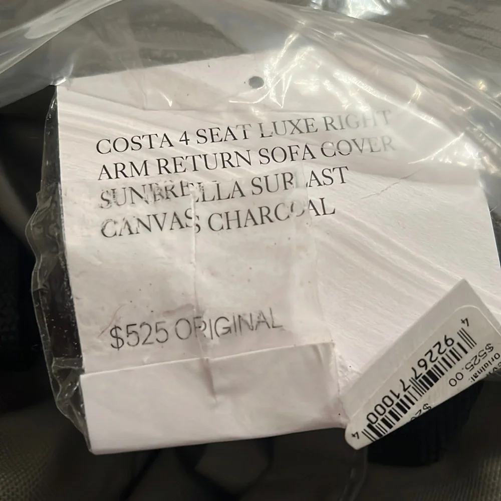 Restoration Hardware (RH) Costa 4 seat sofa cover